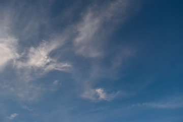 Obraz premium blue sky with clouds.