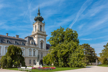 Festetics Palace in the city of Keszthely, Hungary