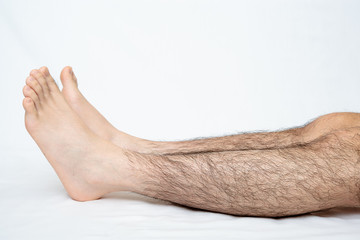 メンズ　脚脱毛　beforeイメージ