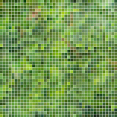abstract vector square pixel mosaic background