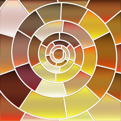 abstract vector stained-glass mosaic background