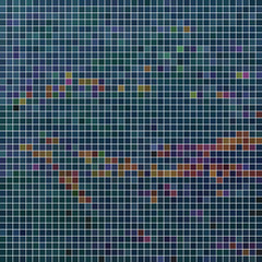 abstract vector square pixel mosaic background