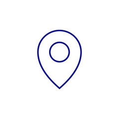 Pin Maps Location icon vector. Location icon. Map pointer icon.