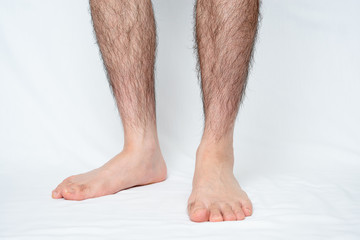 メンズ　脚脱毛　beforeイメージ