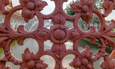 Cup Bridge at Wat Benchamabophit also known as Marble Temple