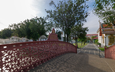 Cup Bridge at Wat Benchamabophit also known as Marble Temple