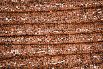 Cloth sequins gold background texture