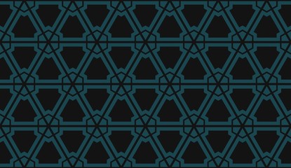 Blue color. Design for prints, textile, decor, fabric. for holiday decoration, holiday packaging. Vector seamless pattern