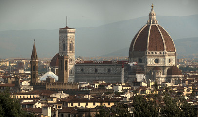 Santa Maria del Fiore, the Duomo of Florence in Tuscany