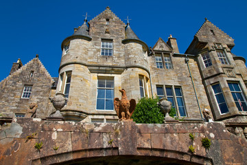 Castillo Torosay. Isla de Mull. Inner Hebrides, Scotland. UK