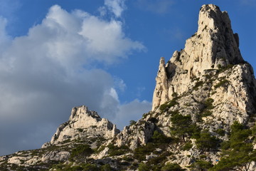 Fototapeta na wymiar rock in mountains