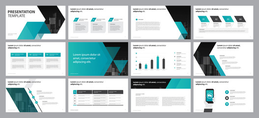 business presentation backgrounds design template and page layout design for brochure ,annual report and company profile ,  