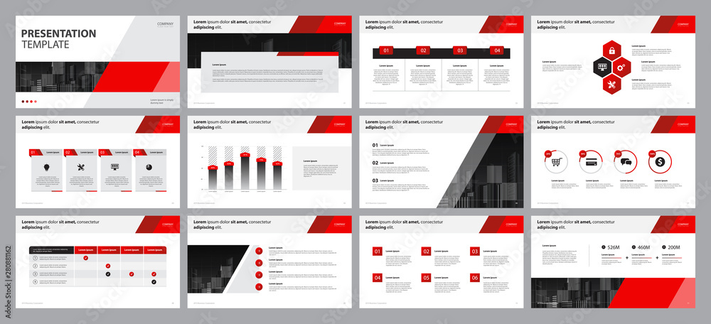 Aufkleber business presentation backgrounds design template and page layout design for brochure ,annual report and company profile ,  