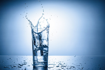 Glass of water