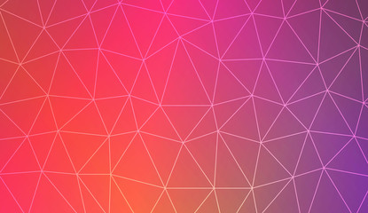 Decorative background with triangles. Decorative design For interior wallpaper, smart design, fashion print. Vector illustration. Abstract Gradient Soft Colorful Background.