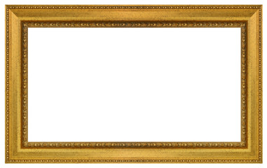 Fototapeta premium Vintage golden frame