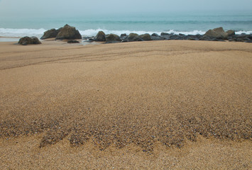 Sand Patterns (Diseños naturales en la arena). Dhail Mor Beach. Lewis island. Outer Hebrides....