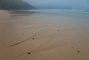 Sand Patterns (Diseños naturales en la arena). Dhail Mor Beach. Lewis island. Outer Hebrides....