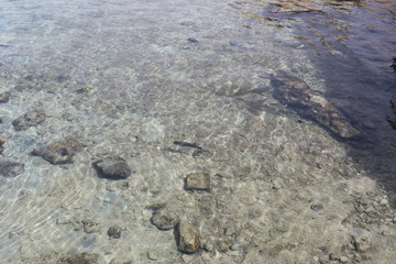 stones in the water