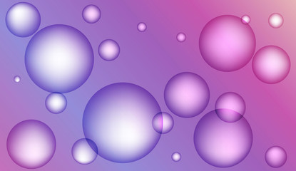 Template with drops. For creative templates, cards, color covers set. Vector illustration.