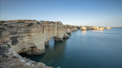 Fototapeta na wymiar Beautiful coastline Algarve Portugal