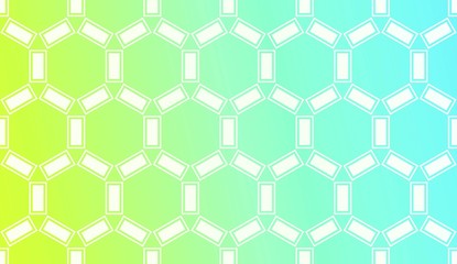 Pattern With Polygonal Geometric Elements. Vector Illustration. Template For Wallpaper, Interior Design, Decoration, Scrapbooking Page. Gradient Background