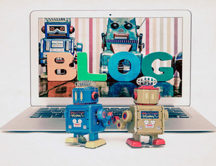 two little bots and there BLOG