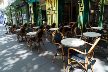 Monmartre cafe, Paris, France