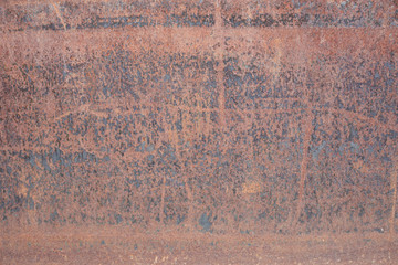 wheathered rust and scratched steel texture useful for background