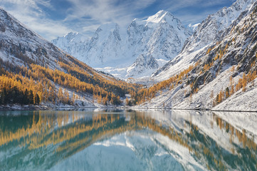 Fototapeta premium Altai mountains, Russia, Siberia.