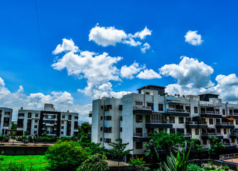 modern building in the city