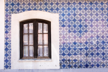 Portugal, Lisbon, 28 july 2019. Old window