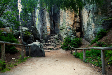 amazing rocks, Prachovské skály, Republika Czeska	