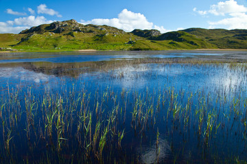 Lago Loch Dail Beag (Lake). Lewis Island. Outer Hebrides. Scotland, UK