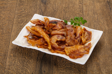 Pork ear snack