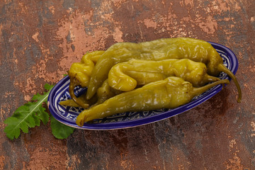 Pickled green pepper