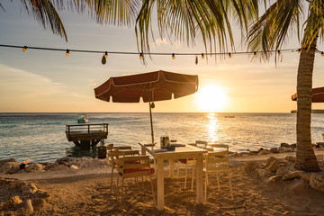   Views around the Caribbean island of Curacao