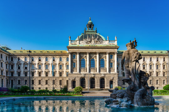 Palace of Justice - Justizpalast in Munich, Bavaria, Germany