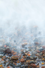 Diseños de agua y roca (Stones and water features). Playa Dail Beag Beach. Lewis Island. Outer...