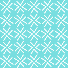 Blue geometric pattern