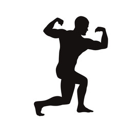 Bodybuilder Silhouettes	