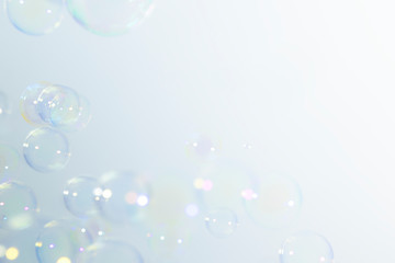 soap bubbles background