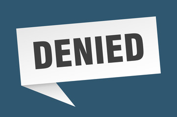 denied
