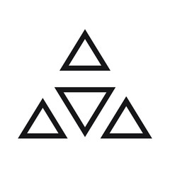 modern triangle design