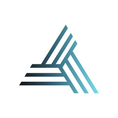 modern triangle design