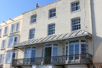 Fototapeta na wymiar Häuser in Ramsgate
