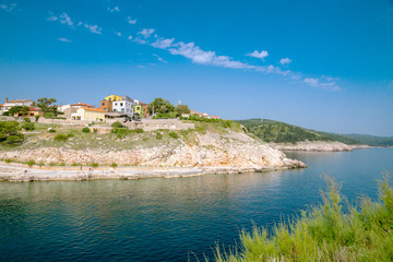 Fototapeta premium Aussicht auf die Stadt in Kroatien