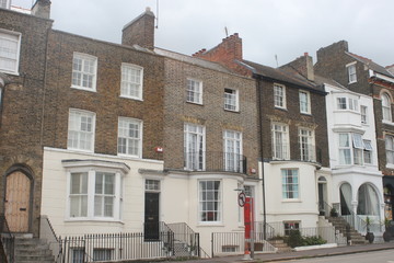 Fototapeta na wymiar Häuser in Ramsgate