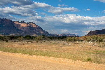 travel from damaraland to kaokoveld in namibia