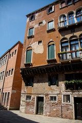 Venedig, Altstadt, Gasse, Weg, Antik, Italien, eng, Fluss, Fenster
